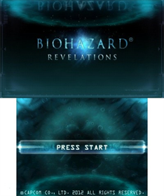 Resident Evil: Revelations - Screenshot - Game Title Image