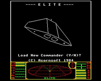 Elite - Screenshot - Game Select