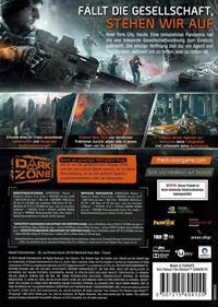 Tom Clancy's The Division - Box - Back Image