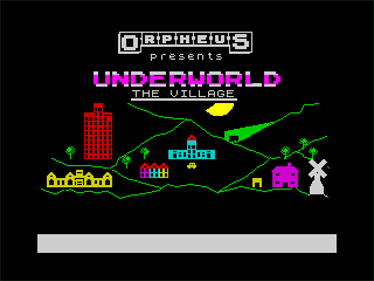 The Village: Underworld - Screenshot - Game Title Image