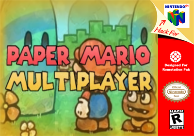 Paper Mario Multiplayer - Fanart - Box - Front Image