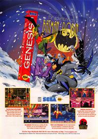The Adventures of Batman & Robin - Advertisement Flyer - Front Image