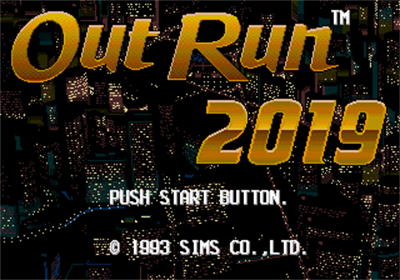 OutRun 2019 - Screenshot - Game Title Image