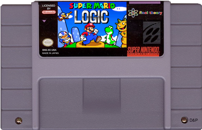 Super Mario Logic - Fanart - Cart - Front