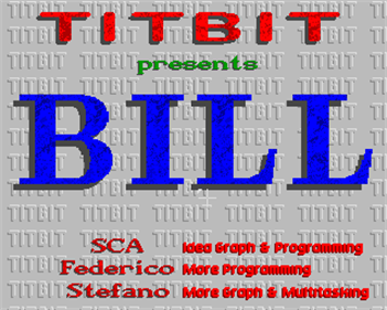 Bill - Screenshot - Game Title Image