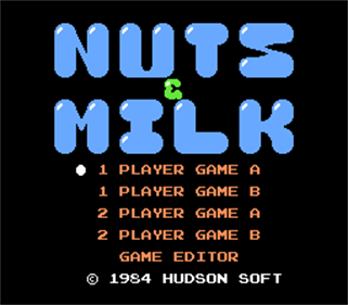 Nuts & Milk - Screenshot - Game Title Image