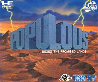 Populous: The Promised Lands - Box - Front Image