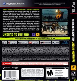 Red Dead Redemption: Undead Nightmare - Box - Back Image