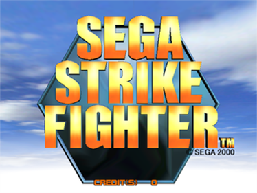 Sega Strike Fighter - Screenshot - Game Title Image