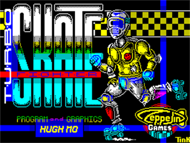 Turbo Skate Fighter - Screenshot - Game Title Image