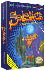 Solstice: The Quest for the Staff of Demnos - Box - 3D Image
