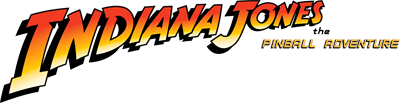 Indiana Jones: The Pinball Adventure - Clear Logo Image