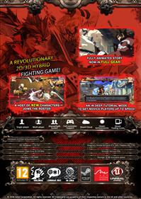 GUILTY GEAR Xrd SIGN - Fanart - Box - Back Image