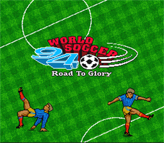 World Soccer 94: Road to Glory - Screenshot - Game Title Image