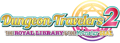 Dungeon Travelers 2: The Royal Library & The Monster Seal - Clear Logo Image