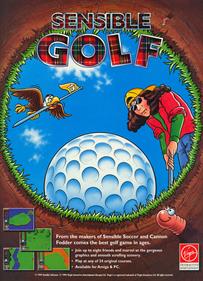 Sensible Golf - Advertisement Flyer - Front Image