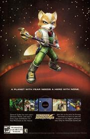 Star Fox Adventures - Advertisement Flyer - Front Image