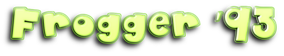 Frogger '93 - Clear Logo Image
