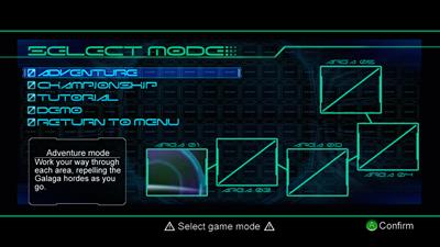 Galaga Legions - Screenshot - Game Select Image