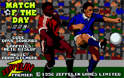 Match of the Day - Screenshot - Game Title Image