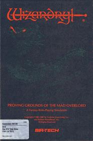 Wizardry: Proving Grounds of the Mad Overlord - Box - Front Image