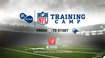 EA Sports Active: NFL Training Camp - Screenshot - Game Title Image