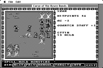Advanced Dungeons & Dragons: Curse of the Azure Bonds - Screenshot - Gameplay Image