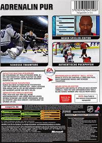 NHL 06 - Box - Back Image