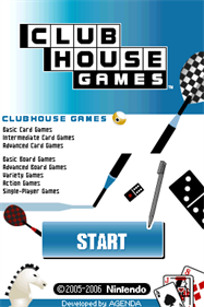 Clubhouse Games - Screenshot - Game Title Image