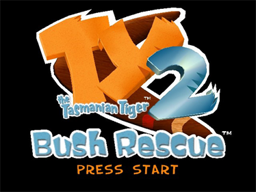 Ty the Tasmanian Tiger 2: Bush Rescue - Screenshot - Game Title Image