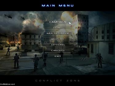 Conflict Zone - Screenshot - Game Title Image