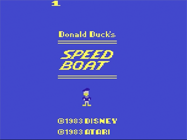 Donald Duck's Speedboat - Screenshot - Game Title Image