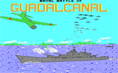 The Naval battle of Guadalcanal - Screenshot - Game Title Image