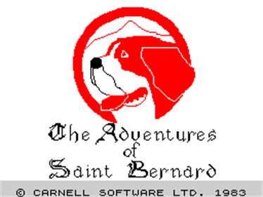 The Adventures of St. Bernard - Screenshot - Game Title