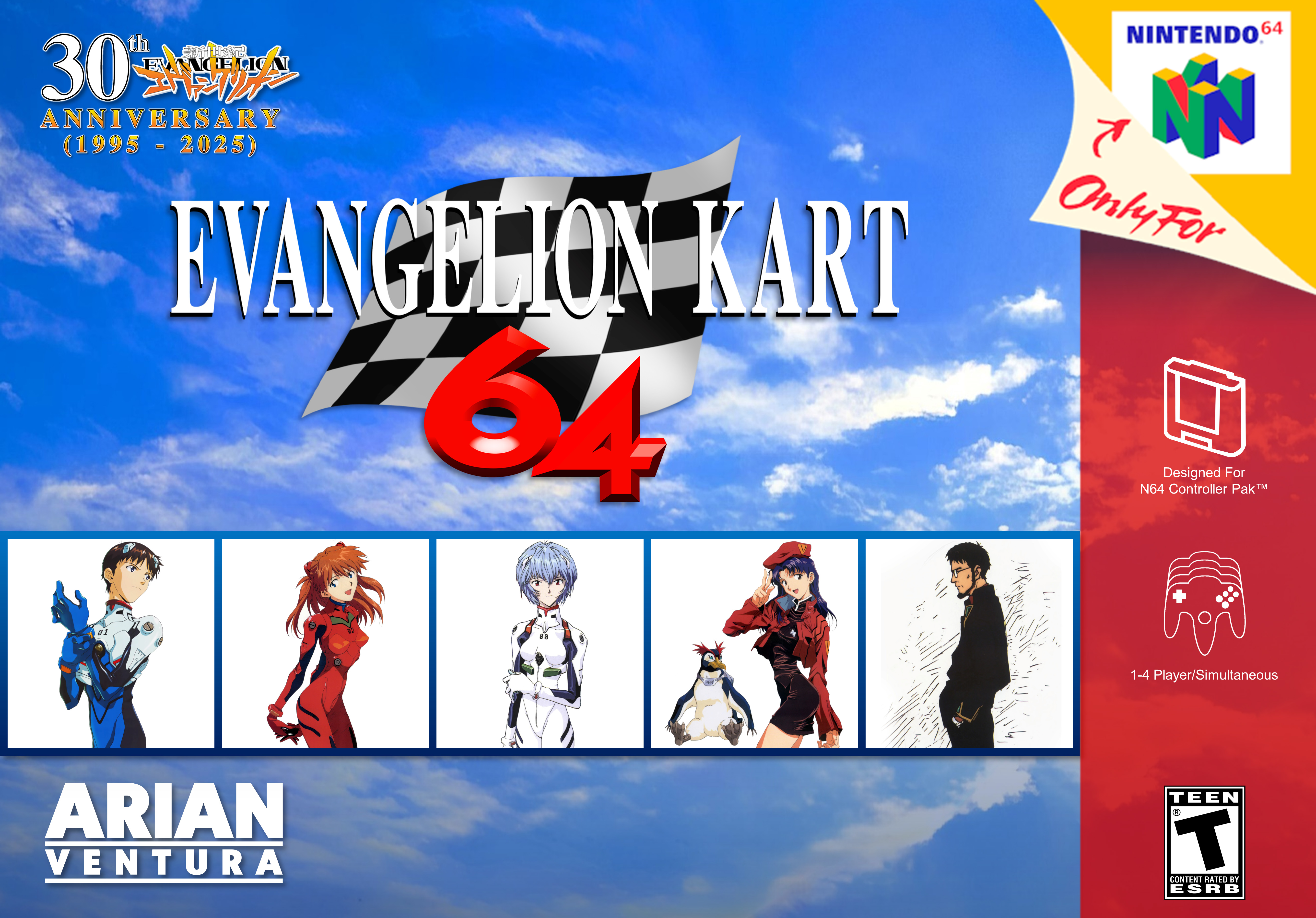 Evangelion Kart 64