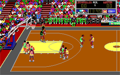 Lakers versus Celtics and the NBA Playoffs - Screenshot - Gameplay Image