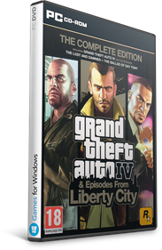 Grand Theft Auto IV - Box - 3D Image