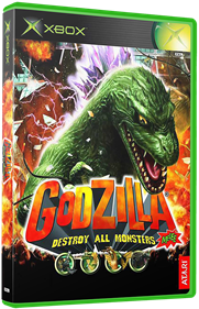 Godzilla: Destroy All Monsters Melee - Box - 3D Image