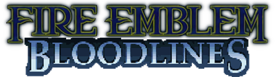 Fire Emblem Bloodlines - Clear Logo Image