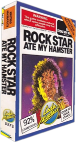 Rock Star Ate My Hamster - Box - 3D Image