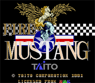 Fire Mustang - Screenshot - Game Title Image