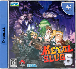 Metal Slug 6 - Box - Front - Reconstructed Image