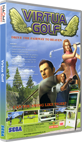 Virtua Golf - Box - 3D Image