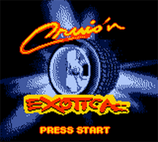 Cruis'n Exotica - Screenshot - Game Title Image