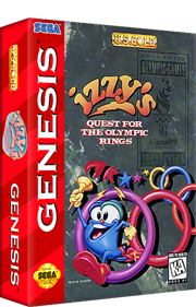 Izzy's Quest for the Olympic Rings - Box - 3D Image