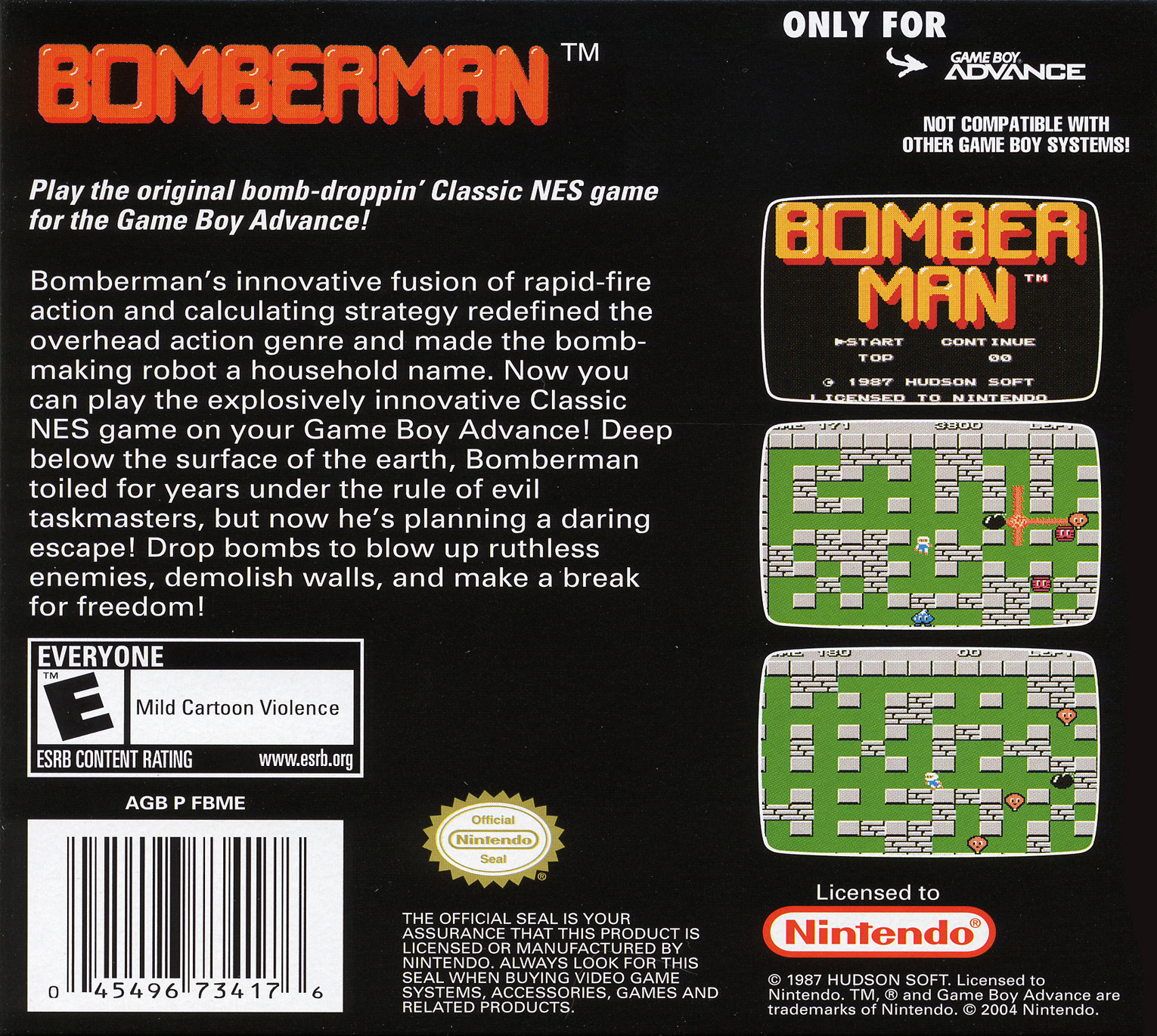 Classic NES Series Bomberman Details LaunchBox Games Database