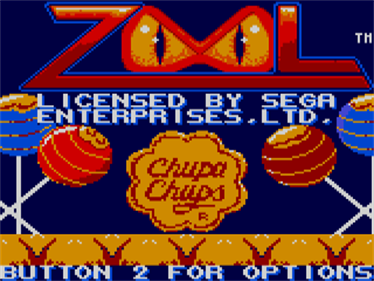 Zool: Ninja of the "Nth" Dimension - Screenshot - Game Title Image