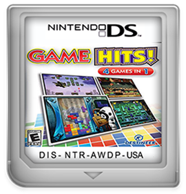 Game Hits! 4 Games in 1 - Fanart - Cart - Front Image