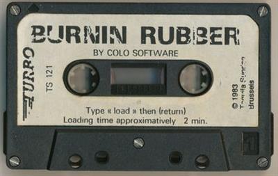 Burnin' Rubber - Cart - Front Image