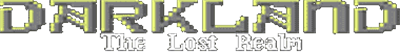 Darkland: The Lost Realm - Clear Logo Image